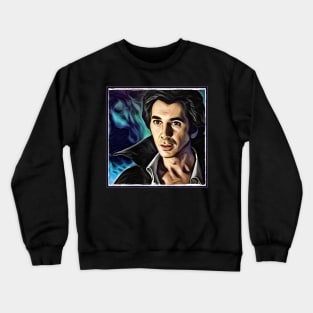 Frank Langella as Dracula Digital Painting Crewneck Sweatshirt